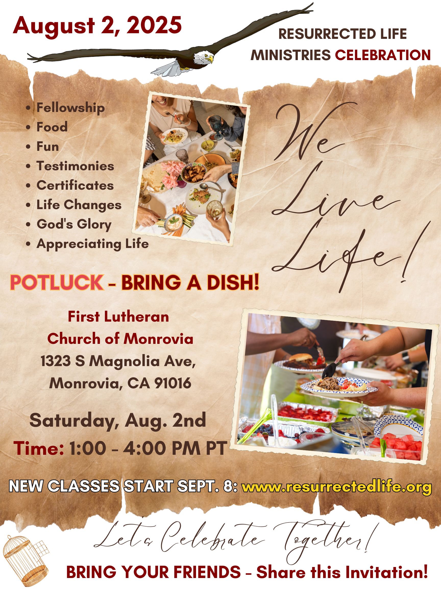 RLM Classes start January, May and September